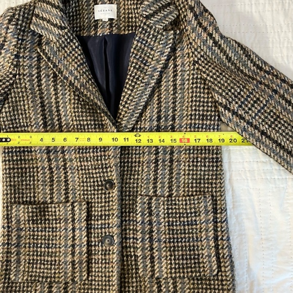 Sezane Jack Jacket in Portsmouth Check - Picture 11 of 16